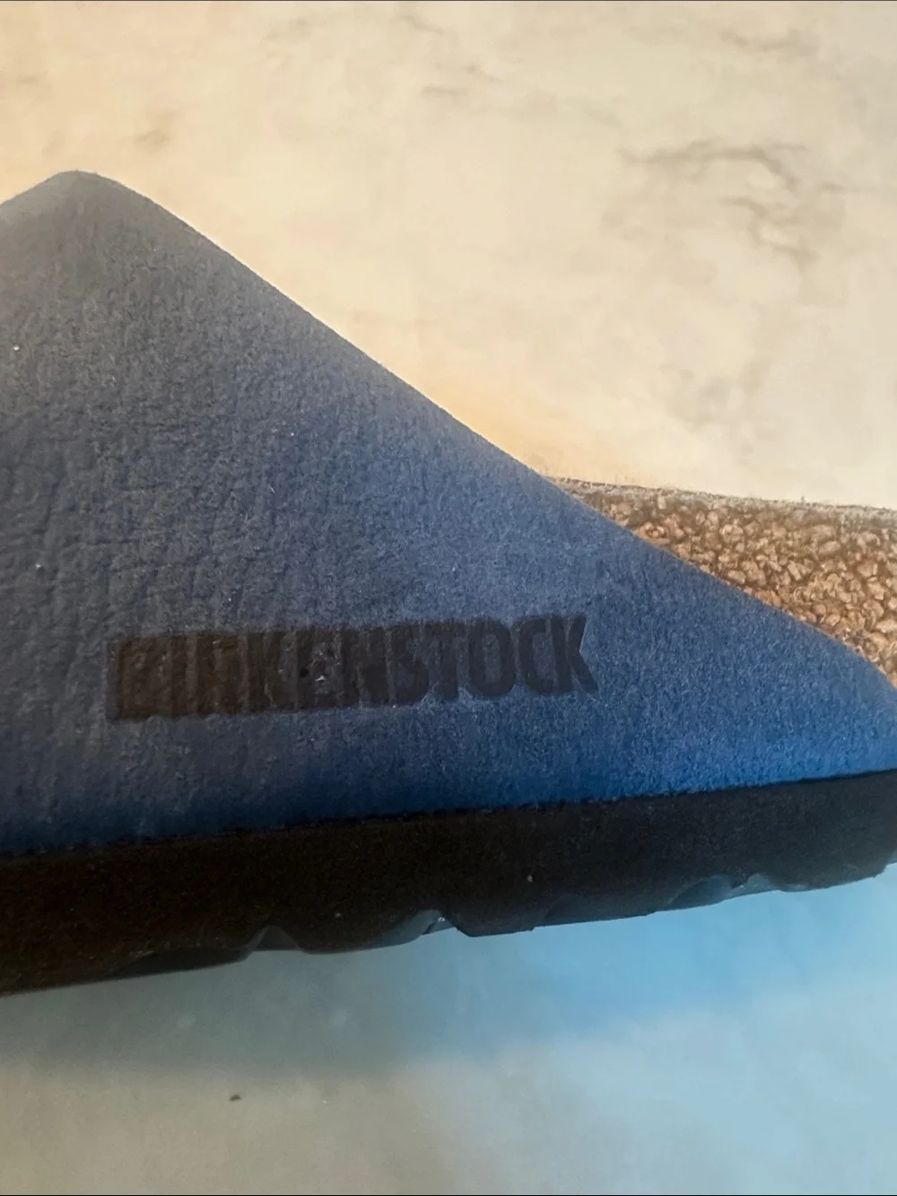 Birkenstock plush shearling